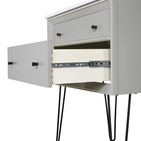 Dorel Living Tribecca 30'' Wall Mounted Single Bathroom Vanity with